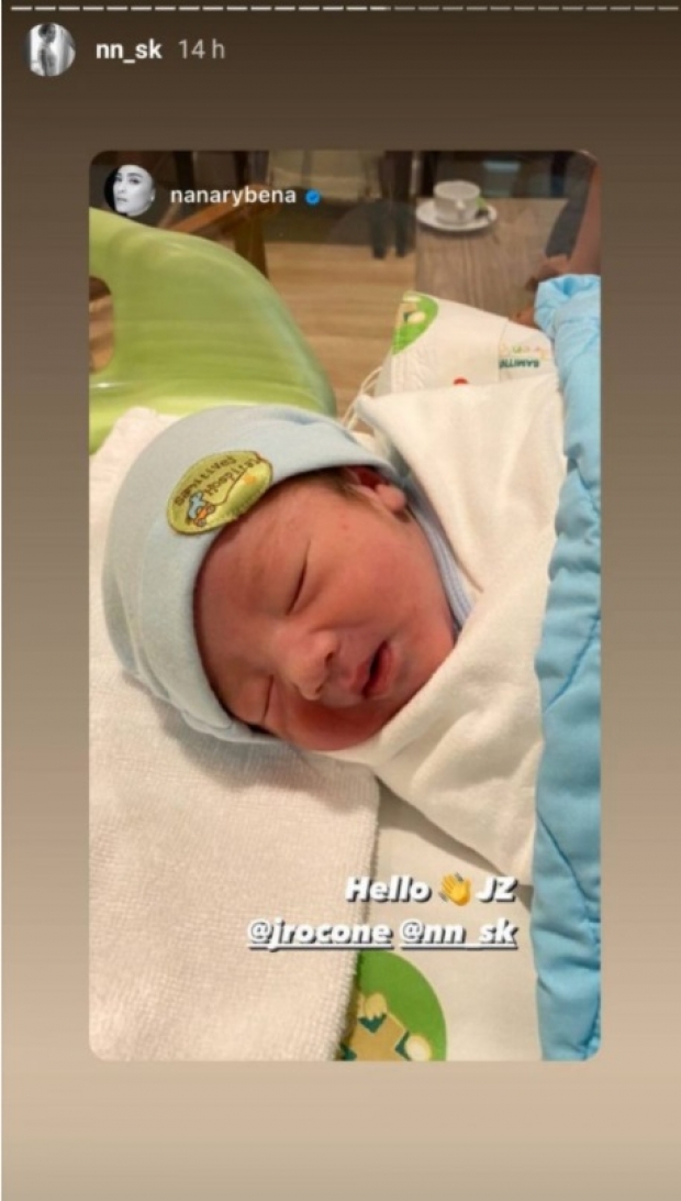 คลอดเเล้ว! น้องJZ ทายาทไทยรัฐ ลูกชายคนเเรกของ จูเนียร์-น้อยหน่า 