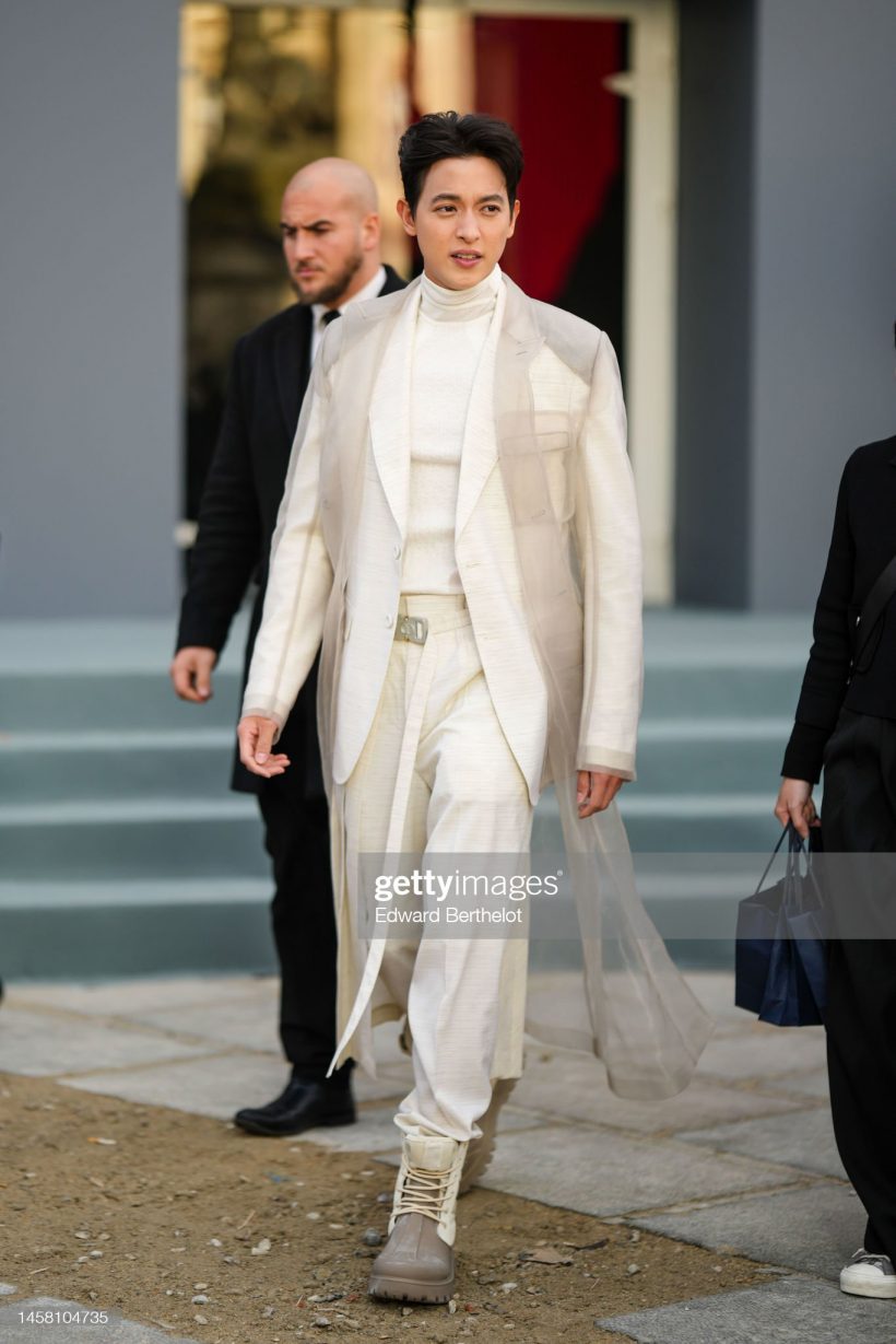 หล่อแพง!พระเอกไทยตัวท็อป ในงาน Dior Menฯ ที่ปารีส