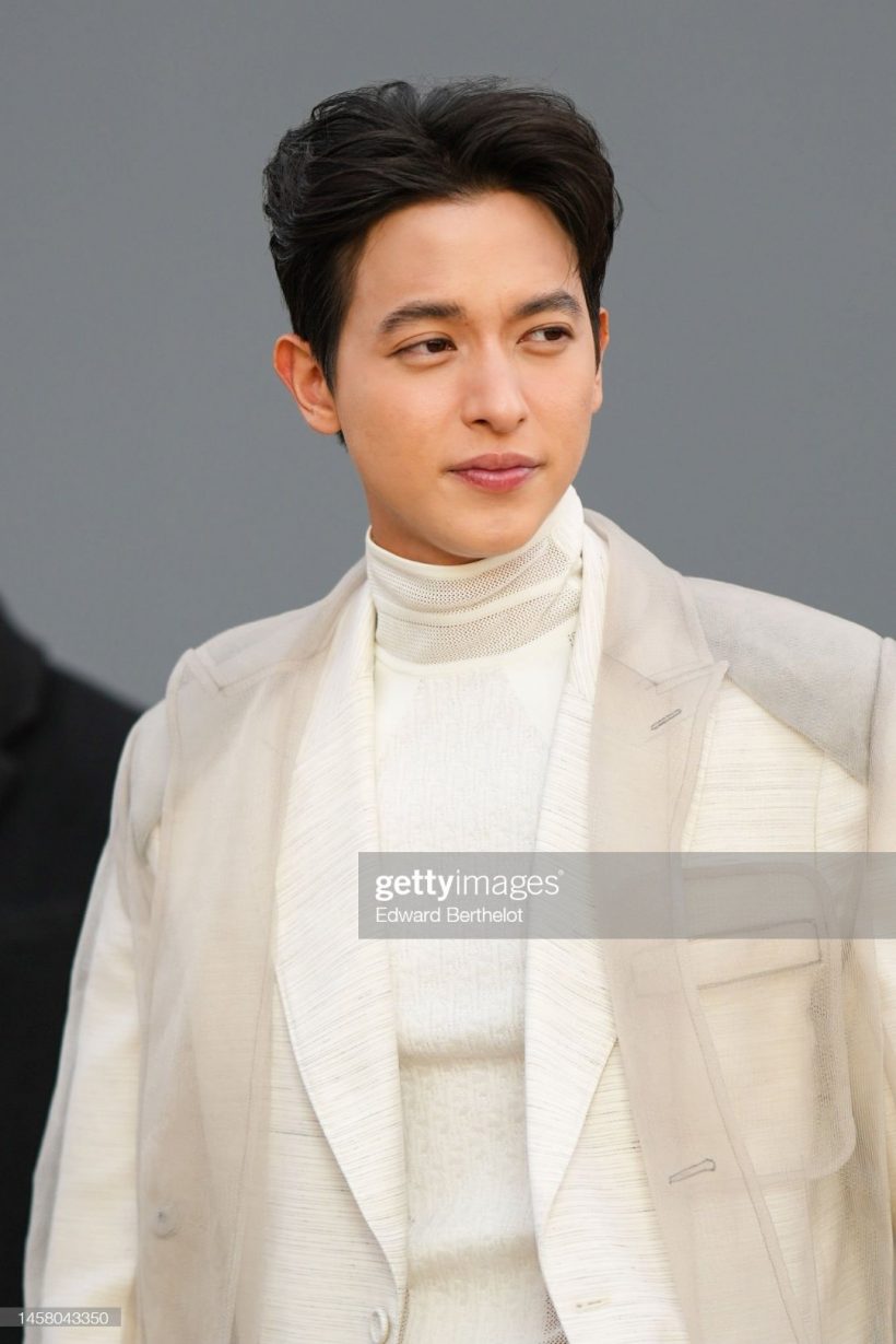 หล่อแพง!พระเอกไทยตัวท็อป ในงาน Dior Menฯ ที่ปารีส