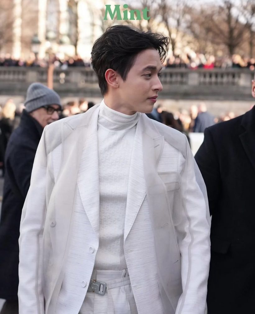 หล่อแพง!พระเอกไทยตัวท็อป ในงาน Dior Menฯ ที่ปารีส