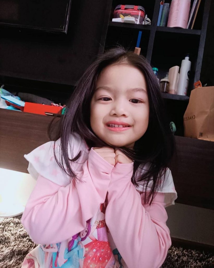 โตไวมาก น้องวีจิ ลูกสาว พ่อศรราม วัย 4 ขวบ ฉายเเววสวยเเล้ว