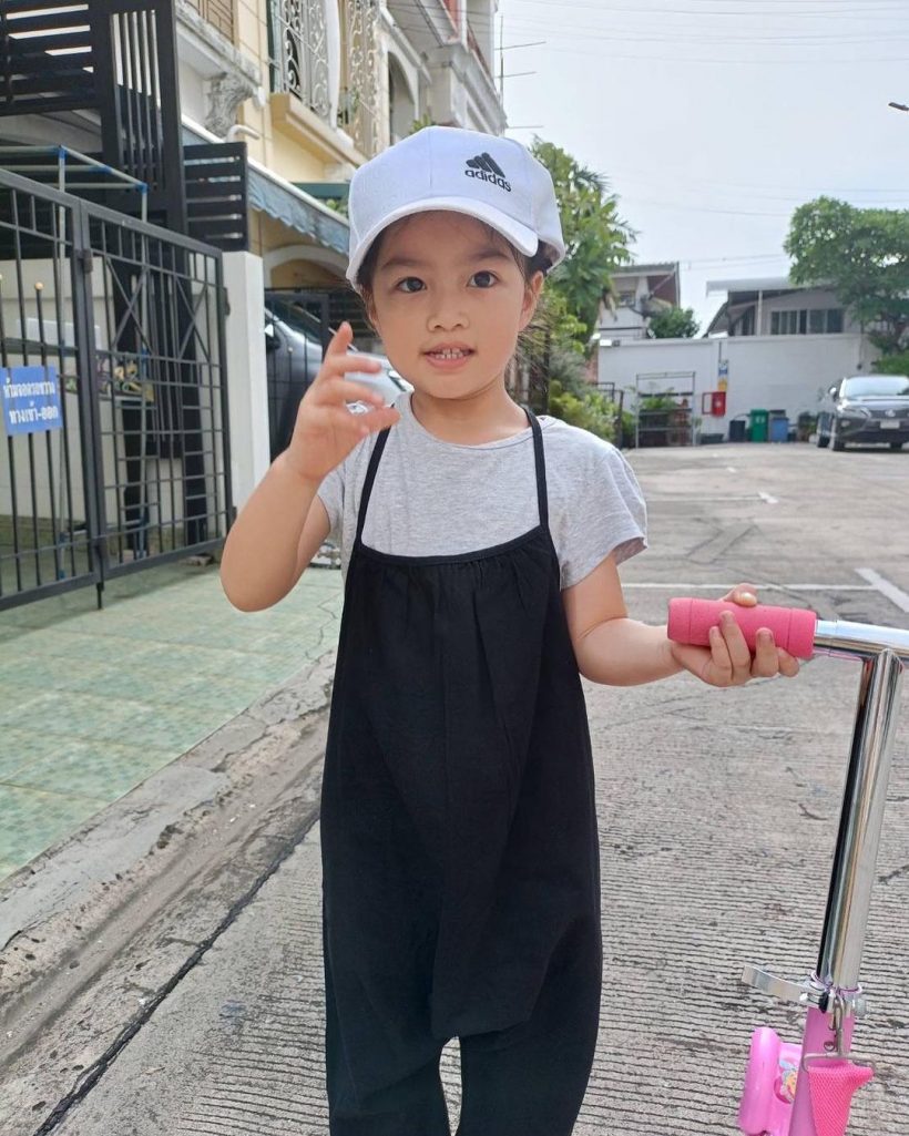 โตไวมาก น้องวีจิ ลูกสาว พ่อศรราม วัย 4 ขวบ ฉายเเววสวยเเล้ว