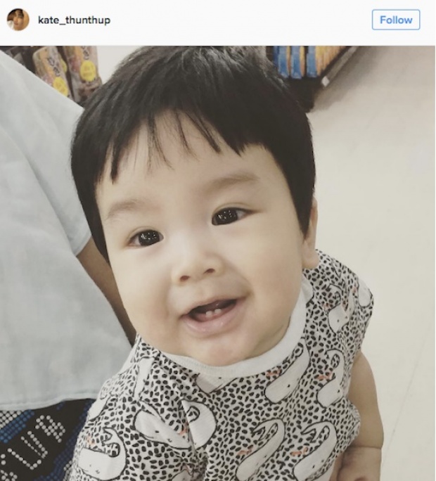 ภาพล่าสุด น้องดีจ้า ลูกเขตต์ โตแล้วหล่อได้พ่อเป๊ะ