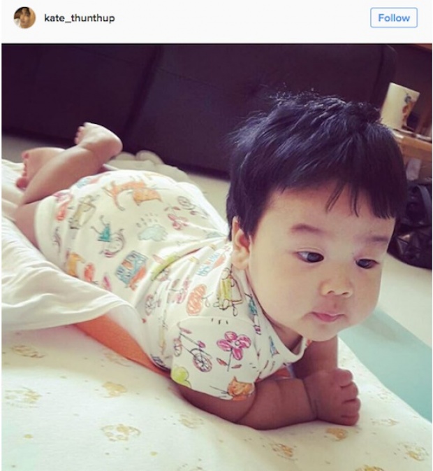 ภาพล่าสุด น้องดีจ้า ลูกเขตต์ โตแล้วหล่อได้พ่อเป๊ะ