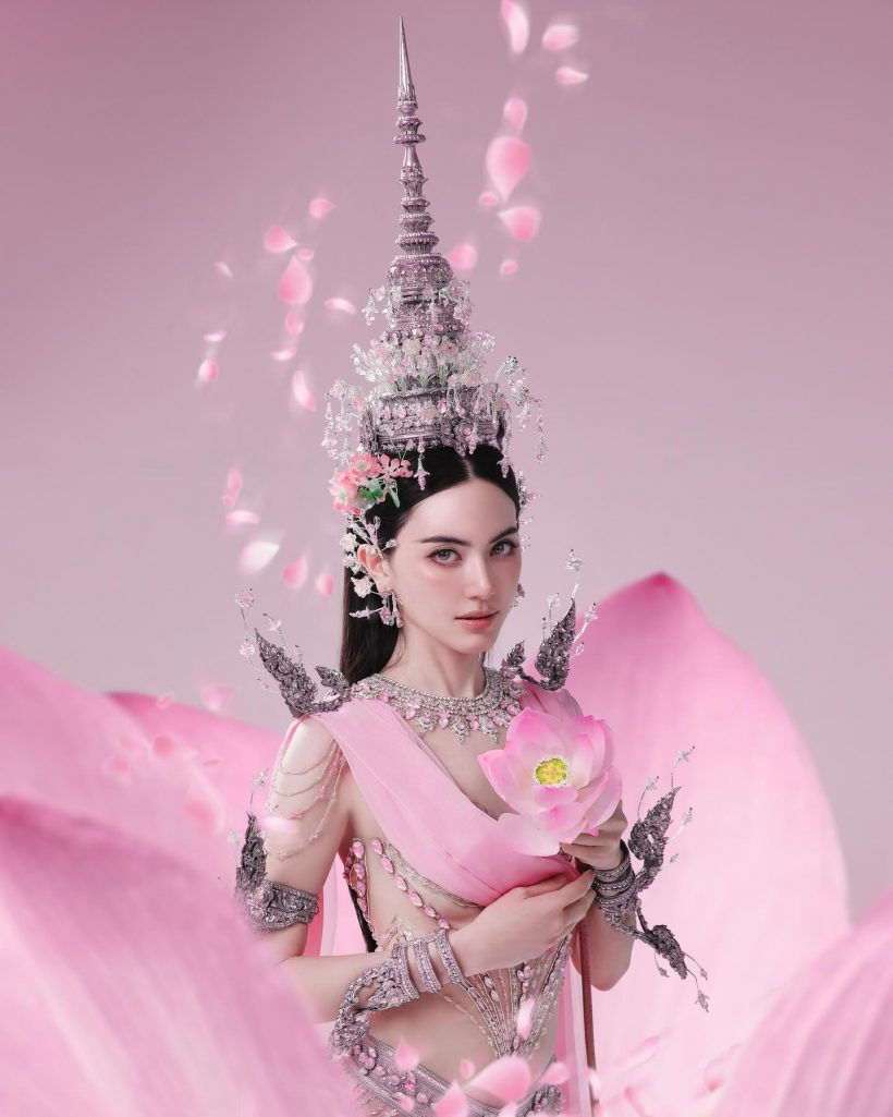 สวยเต็มๆตา...ใหม่ ดาวิกา แปลงโฉมเป็นนางสงกรานต์ปี69