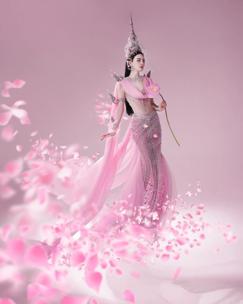 สวยเต็มๆตา...ใหม่ ดาวิกา แปลงโฉมเป็นนางสงกรานต์ปี69