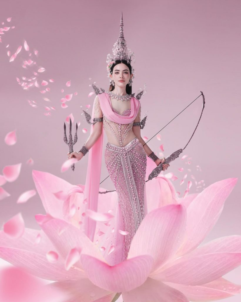 สวยเต็มๆตา...ใหม่ ดาวิกา แปลงโฉมเป็นนางสงกรานต์ปี69