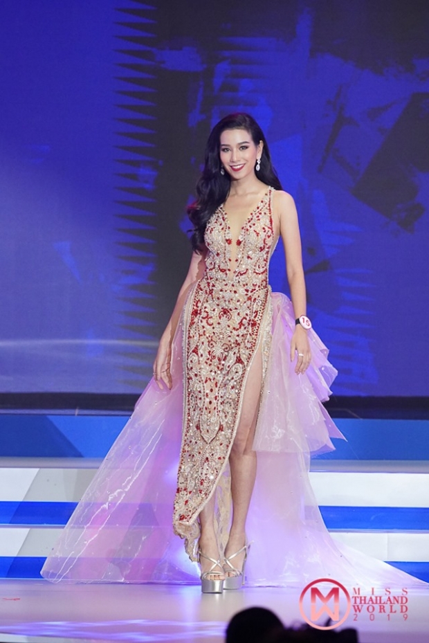 สวยเด่นขโมยซีน!  ส่องลุคส์ “นิโคลีน” ในเวทีประกวด “Miss Thailand World 2019”