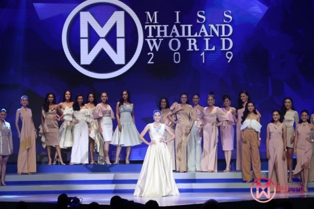 สวยเด่นขโมยซีน!  ส่องลุคส์ “นิโคลีน” ในเวทีประกวด “Miss Thailand World 2019”