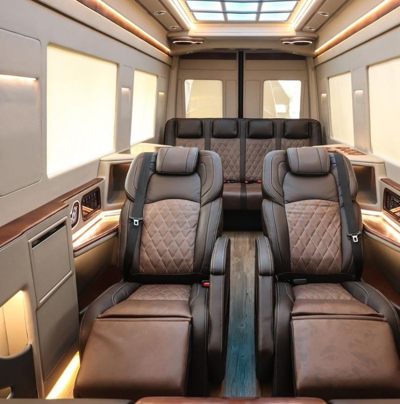 ส่องความหรูหรา! Benz sprinter vip ของดีเจภูมิ รู้ราคาเเล้วอึ้ง! 