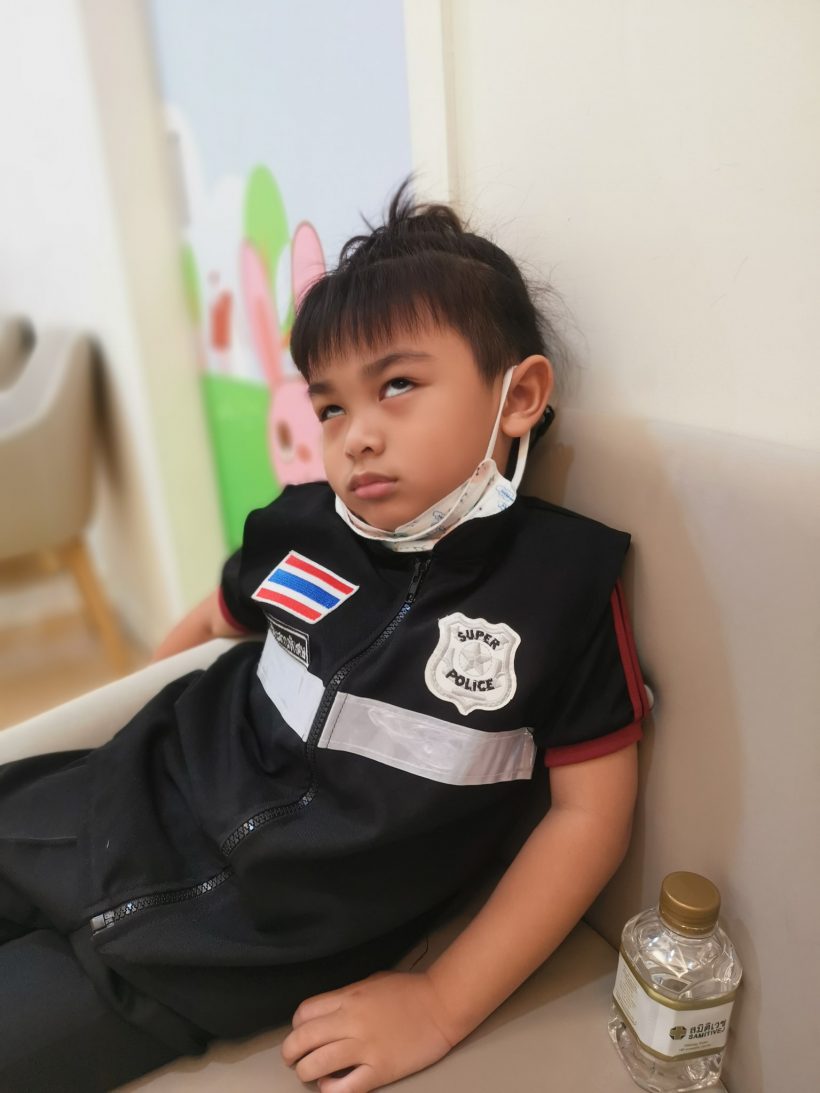 ส่องภาพล่าสุด น้องลีออง ลูกชายแซนวิชยิ่งโตยิ่งคูล