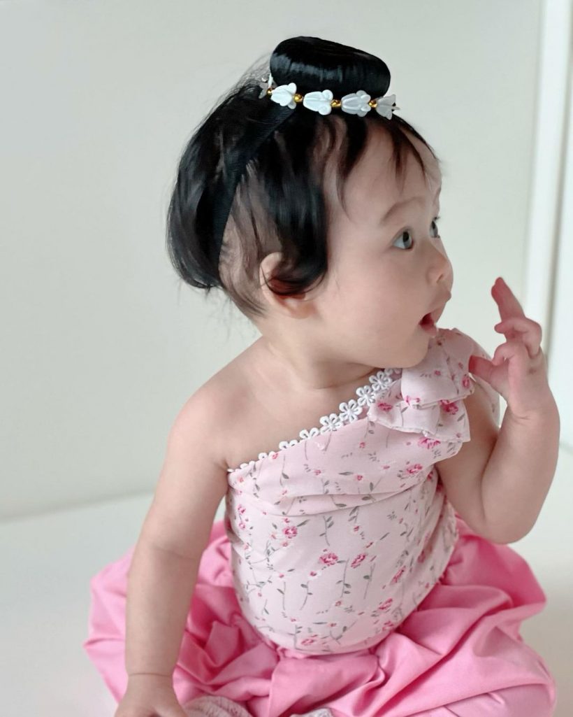 ส่องความน่ารัก ลูกคนบันเทิงแต่งชุดไทย รับวันลอยกระทง2564