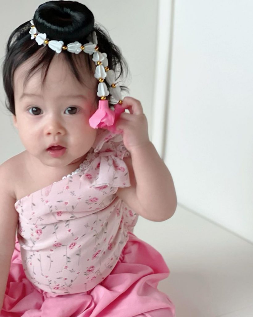 ส่องความน่ารัก ลูกคนบันเทิงแต่งชุดไทย รับวันลอยกระทง2564