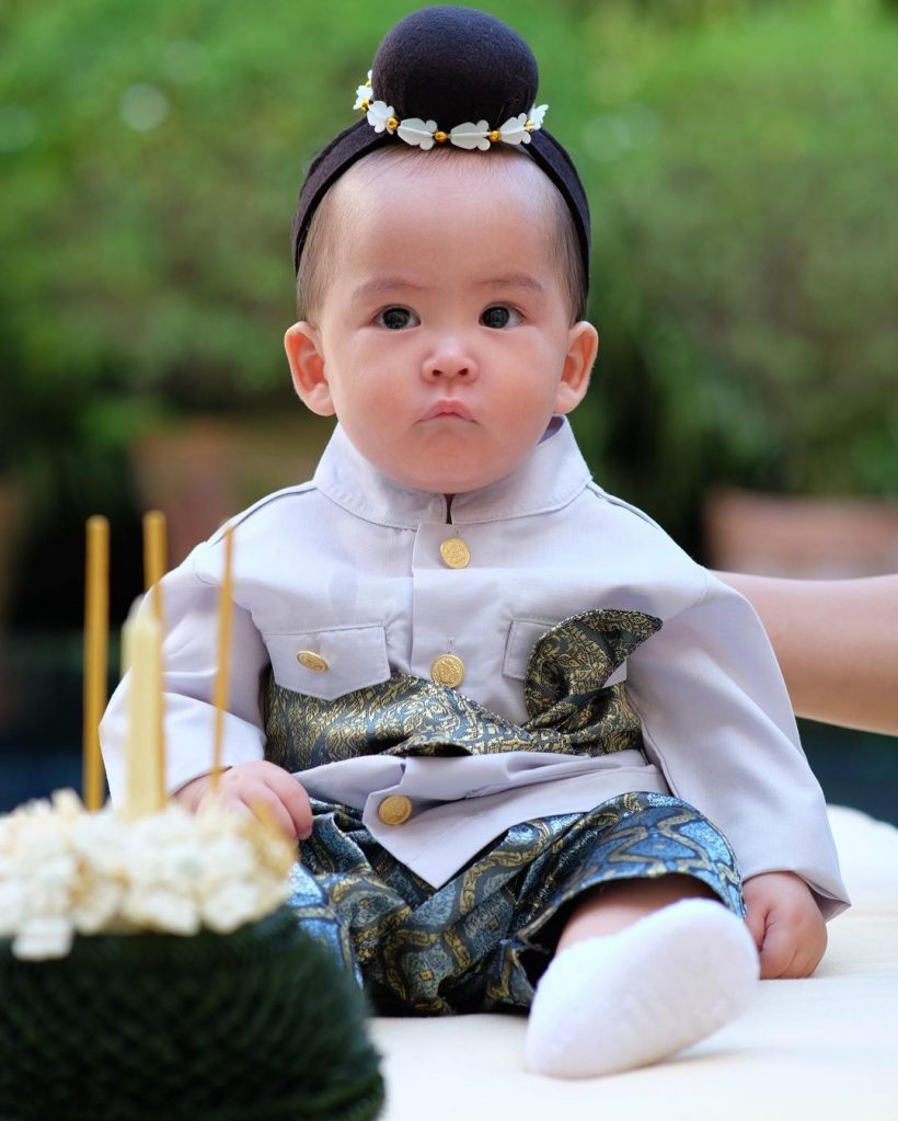 ส่องความน่ารัก ลูกคนบันเทิงแต่งชุดไทย รับวันลอยกระทง2564