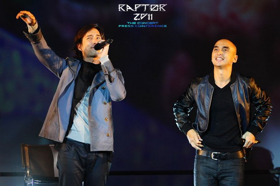 Pic :งานแถลงข่าว Raptor 2011 Concert