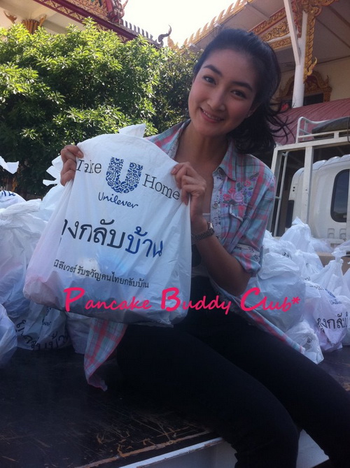 Pic: แพนเค้กน่ารักๆ จากการออกงานช่วยน้ำท่วม 