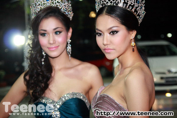 2 สาวจากเวทีมงกุฎ miss thailand world