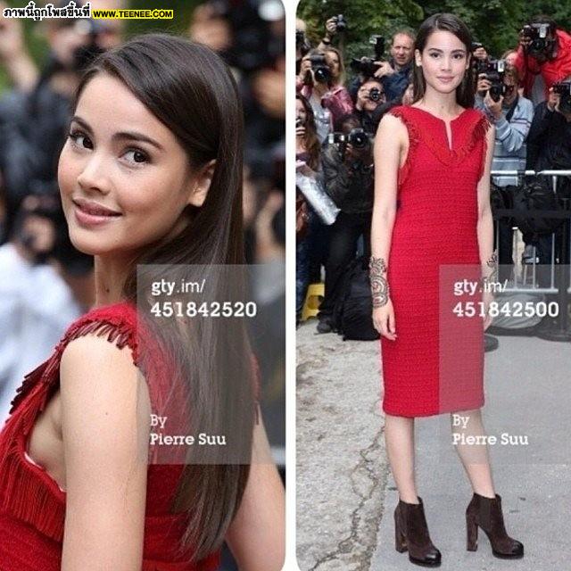 ญาญ่า อุรัสยา in paris fashion week 2014