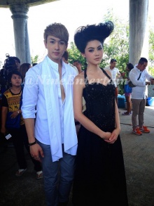 Pic : เบื้องหลัง ใหม่ ดาวิกา ถ่ายมิวสิควิดีโอของนัททิว