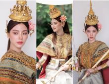 มัดรวมภาพ ใบเฟิร์น พิมพ์ชนก เป็นนางสงกรานต์ปี 66 สวยเด่นสง่างามที่สุด