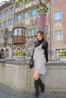 Pic : โบวี่ น่ารัก ๆ in Switzerland!!