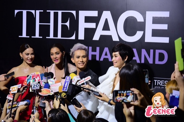 ภาพแถลงข่าว The Face 3 พร้อมด้วย ลูกเกด-บี-มาช่า เปิดตัวสุดอลังการ