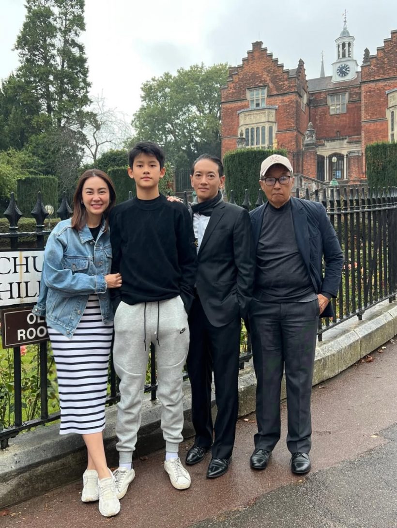 นาเดีย ใจหาย! ส่งลูกชาย น้องนพ เรียนต่อโรงเรียนดังที่อังกฤษ