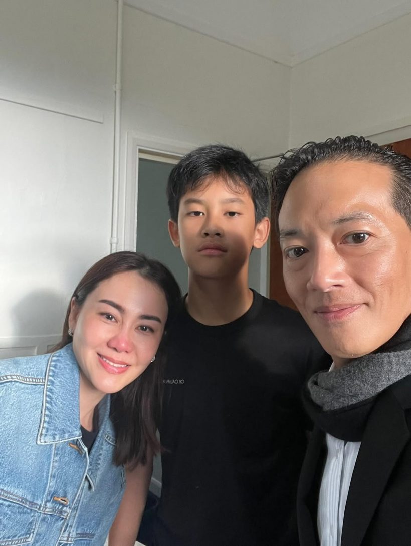 นาเดีย ใจหาย! ส่งลูกชาย น้องนพ เรียนต่อโรงเรียนดังที่อังกฤษ