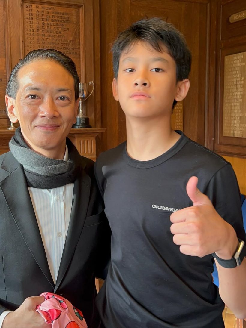นาเดีย ใจหาย! ส่งลูกชาย น้องนพ เรียนต่อโรงเรียนดังที่อังกฤษ