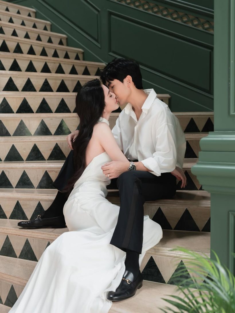 ภาพงานแต่งไม่จบ! เต๋อใหม่ ปล่อยเซ็ตใหม่... สวยจึ้ง หล่อแพง!