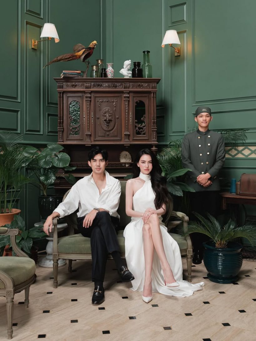 ภาพงานแต่งไม่จบ! เต๋อใหม่ ปล่อยเซ็ตใหม่... สวยจึ้ง หล่อแพง!