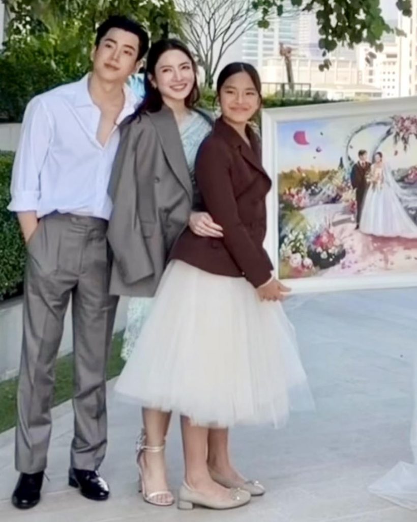 ส่องน้องปีใหม่ โตเป็นสาวแต่งลุคเท่ร่วมงานวิวาห์พี่สาวนนกุล