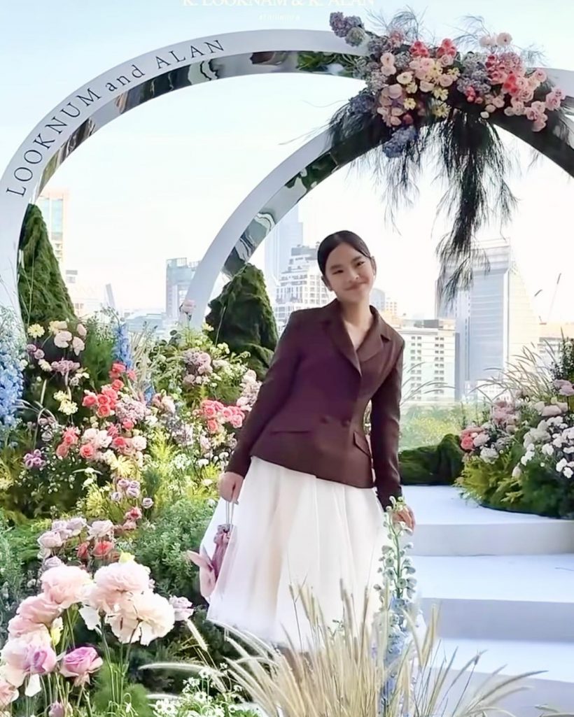 ส่องน้องปีใหม่ โตเป็นสาวแต่งลุคเท่ร่วมงานวิวาห์พี่สาวนนกุล