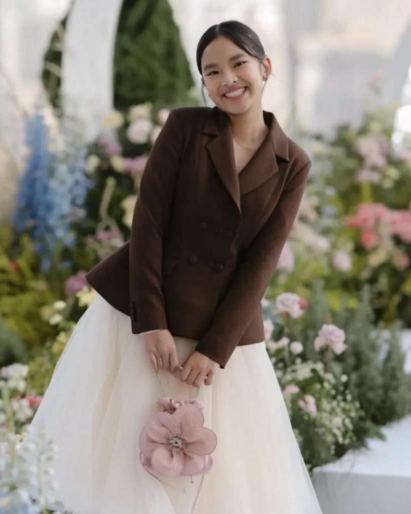 ส่องน้องปีใหม่ โตเป็นสาวแต่งลุคเท่ร่วมงานวิวาห์พี่สาวนนกุล