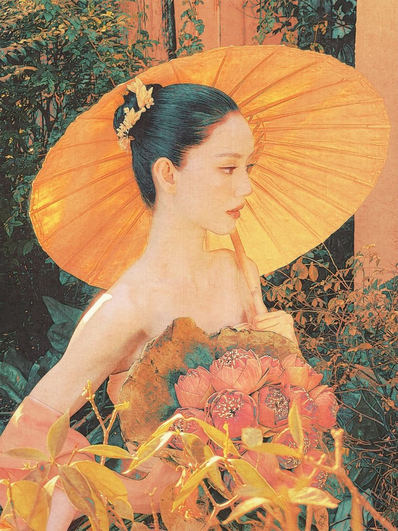 สวยลืมหายใจ! ริชชี่โชว์ออร่าคนโสด งามปานนางในวรรณคดี