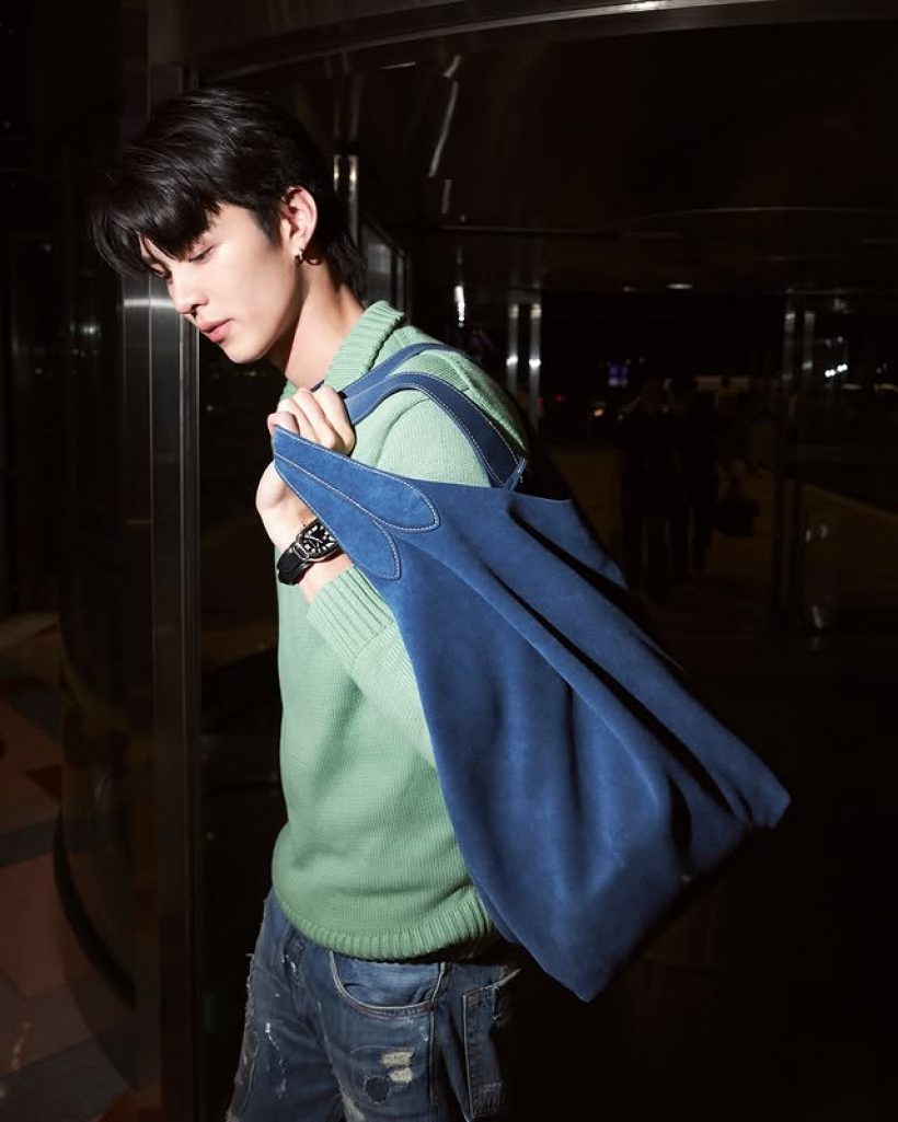 ออร่าพุ่ง! ส่องลุค มีน นิชคุณ บินลัดฟ้ามิลาน ร่วมงาน Ralph Lauren
