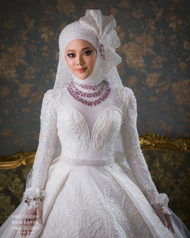 โอ้โห! ทับทิม  อัญรินทร์ ในชุดเจ้าสาวอิสลาม สวยสะพรั่ง จำเเทบไม่ได้