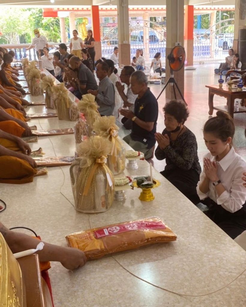 เปิดบรรยากาศ ไบรท์ พิชญทัฬห์ ทำบุญให้คุณแม่ครบ2ปีที่จากไป