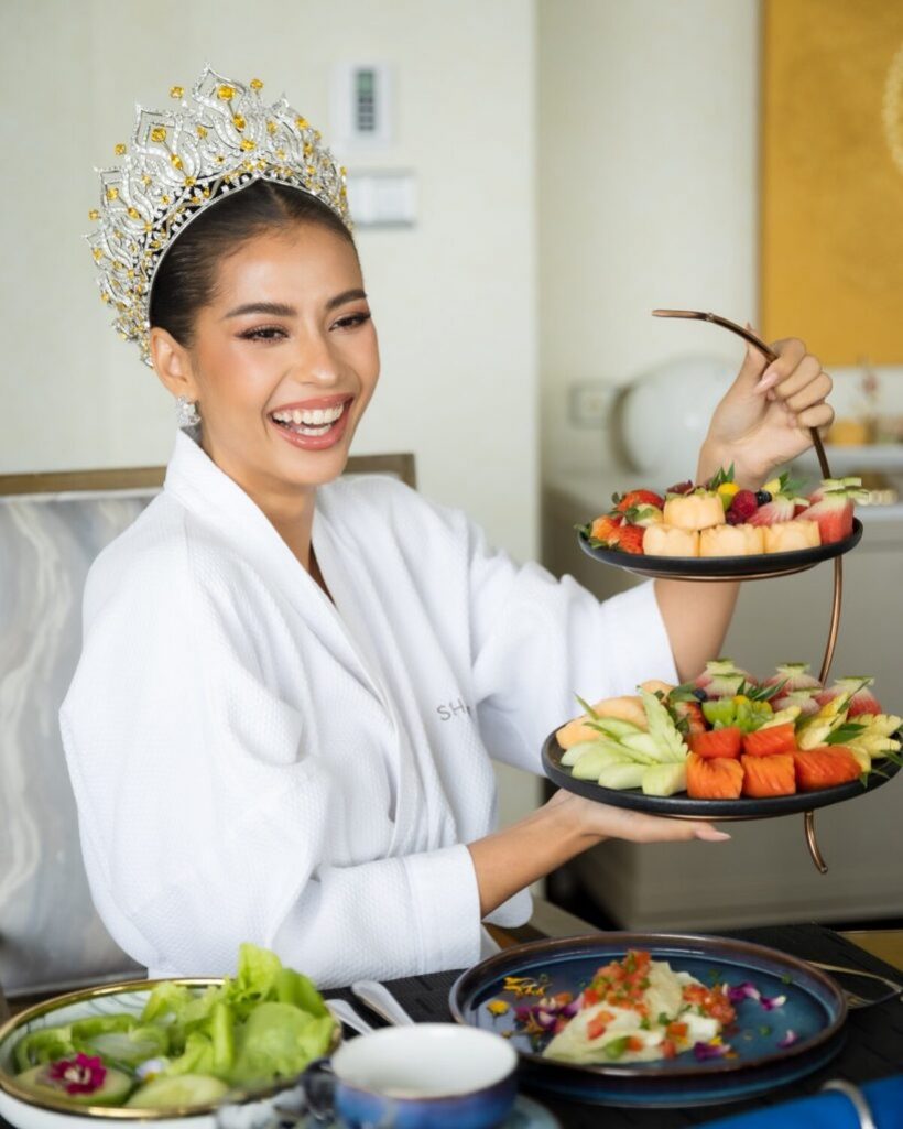 เปิดความสวยจึ้ง แอนโทเนีย โพซิ้ว กับลุค Morning Breakfast