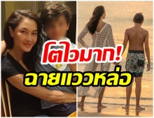 เปิดภาพ น้องสกาย ลูกชายลูกเกด เมทินี โตเป็นหนุ่มเเล้ว-สูงเกือบเท่าคุณเเม่