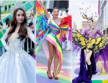 ส่องคนบันเทิง! จัดเต็มหัวจรดเท้าร่วมเดินพาเรดแสดงพลังสีรุ้ง Pride Month 