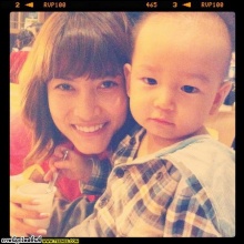 น้องชิโน่ลูกแม่พลอยกับบรรดาซุปตาร์ต่างๆ