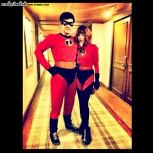 pic : เต๋อ - พีค กับมาด The Incredibles ฮาอะ!!