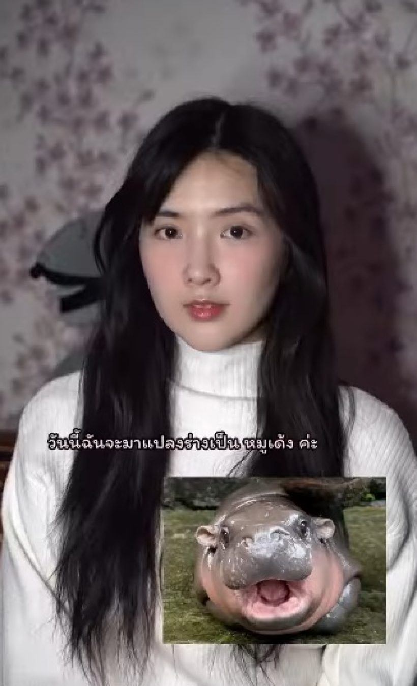 อื้อหือ! เบียร์ เดอะวอยซ์ แปลงโฉมเป็นน้องหมูเด้ง น่ารักเกิน