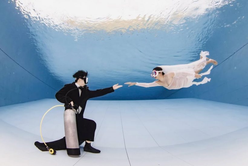 นางเอกวิกหมอชิตอวดพรีเวดดิ้งใต้น้ำ คบ8เดือนพร้อมแต่งแล้ว