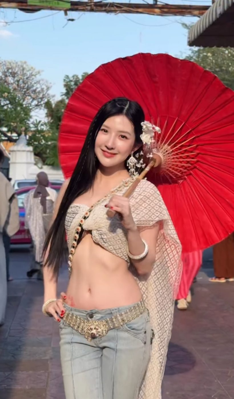 แฟชั่นชุดไทยฉบับเบียร์ เดอะวอยซ์ บอกเลยไม่ธรรมดา