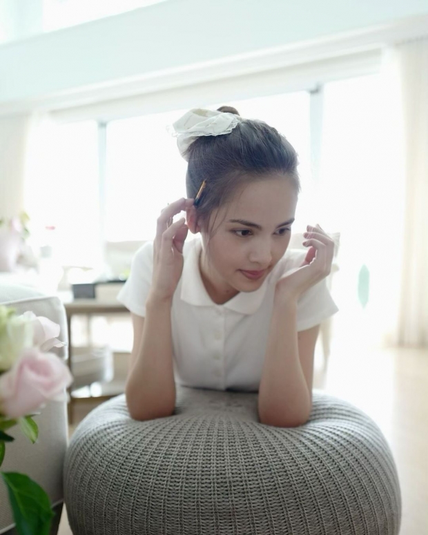 แม่ปลา เผยภาพ ญาญ่า สวยยันเงาจริงๆ ติดแฮชแท็ก #ชมลูกไม่ผิด