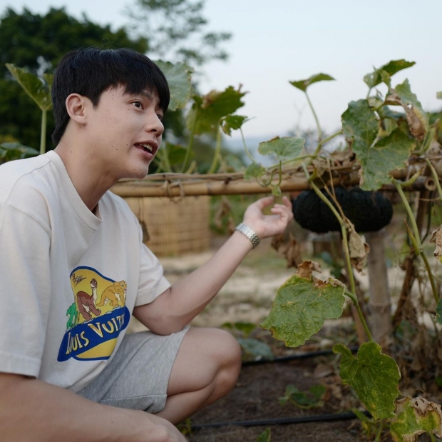 หมาก-คิม พาบุกสวนผักออเเกนิก ใช้ชีวิตติดธรรมชาติ บรรยากาศน่าอยู่  