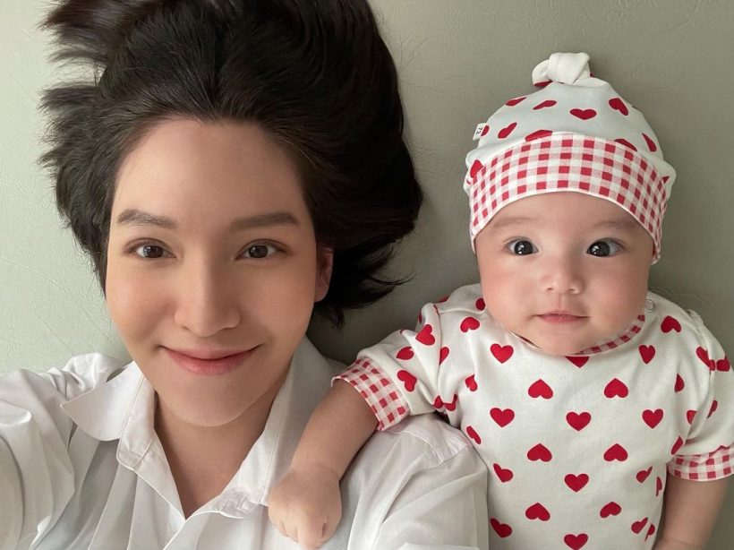 น่ารักมาก! จ๊ะ จิตตาภา โพสต์ภาพคู่ลูกชาย-คนบันเทิงคอมเมนต์เพียบ