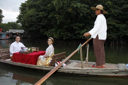 รวมภาพงานแต่งหวานๆณ เกาะช้าง ของชาย-วิกกี้